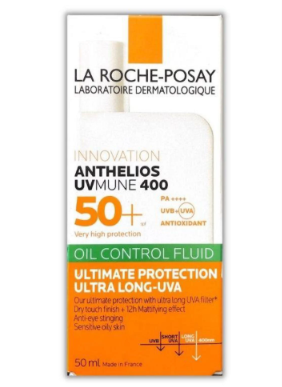 La Roche Posay Anthelios Oil Control Fluid Akışkan Yüz Güneş Kremi SPF50+ 50 ml